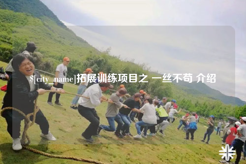 吉林拓展训练项目之 一丝不苟 介绍